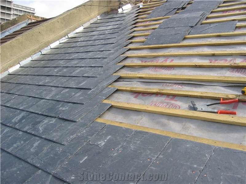 Lc Black Slate Tiles & Slabs
