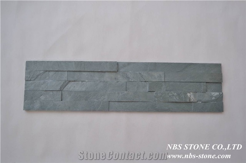 Green Slate Cultured Stone,Very Cheap Stone Stacked Stone for Wall Panel