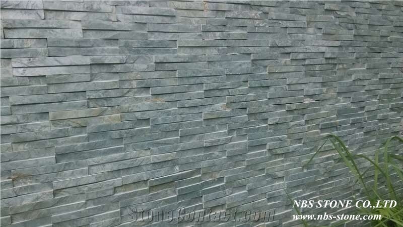 Green Slate Cultured Stone,Very Cheap Stone Stacked Stone for Wall Panel
