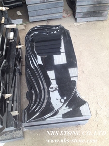 Shanxi Black Granite Tombstone