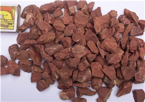 Red Marble Chips, Salieti Marble Pebbles & Gravels