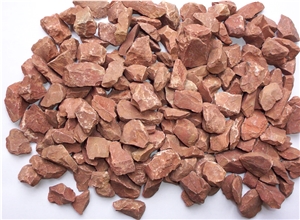 Red Marble Chips, Salieti Marble Pebbles & Gravels