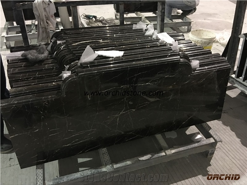 Chinese Brown Saint Laurent Marble Counter Tops
