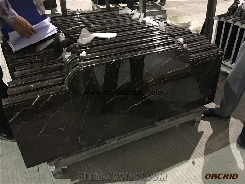 Chinese St.Laurent Brown Marble Counter Tops