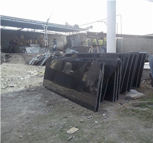 Black Granite Block