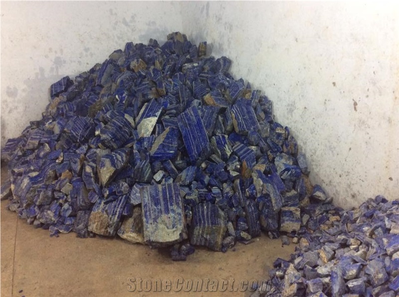 Lapis Lazuli, Blue Quartz Boulders