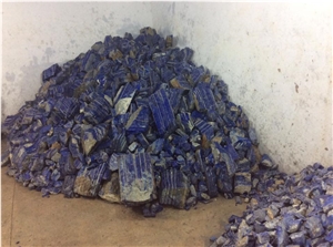 Lapis Lazuli, Blue Quartz Boulders