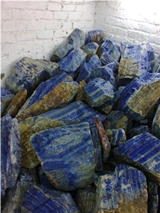 Lapis Lazuli, Blue Quartz Boulders