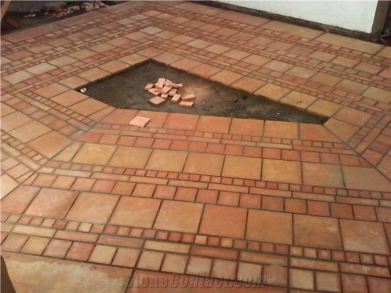Pink Sandstone Tiles & Slabs, Flooring Tiles, Walling Tiles