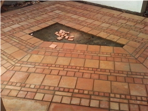 Pink Sandstone Tiles & Slabs, Flooring Tiles, Walling Tiles