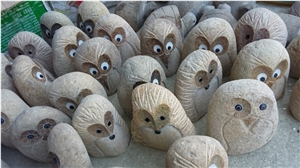 Cute Cartoon Bird Statue, Animal Statues