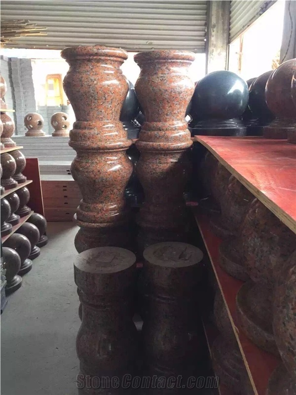 G562 Maple Red Granite Parking Stone /China Red Granite Parking Curbs