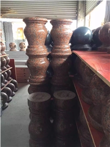 G562 Maple Red Granite Parking Stone /China Red Granite Parking Curbs