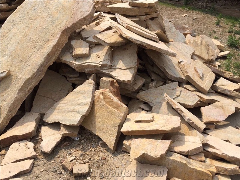 Irregular Rustic Slate Flagstone
