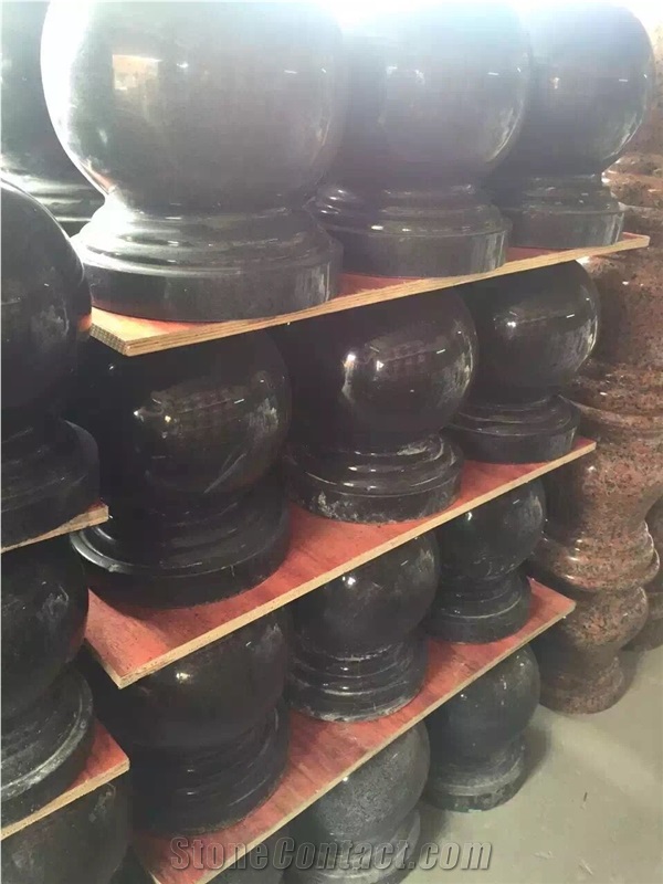 Shanxi Black Granite Parking Stone / Car Parking Curbs