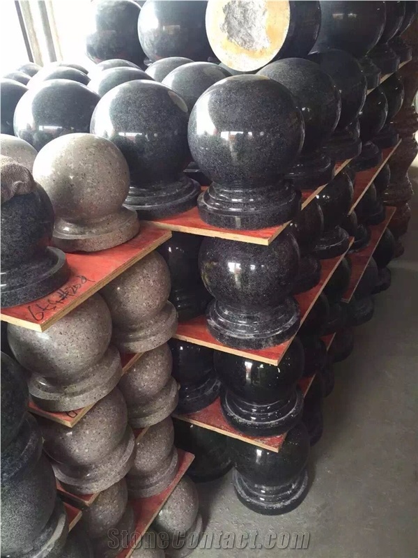 Shanxi Black Granite Parking Stone / Car Parking Curbs
