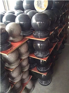 Shanxi Black Granite Parking Stone / Car Parking Curbs