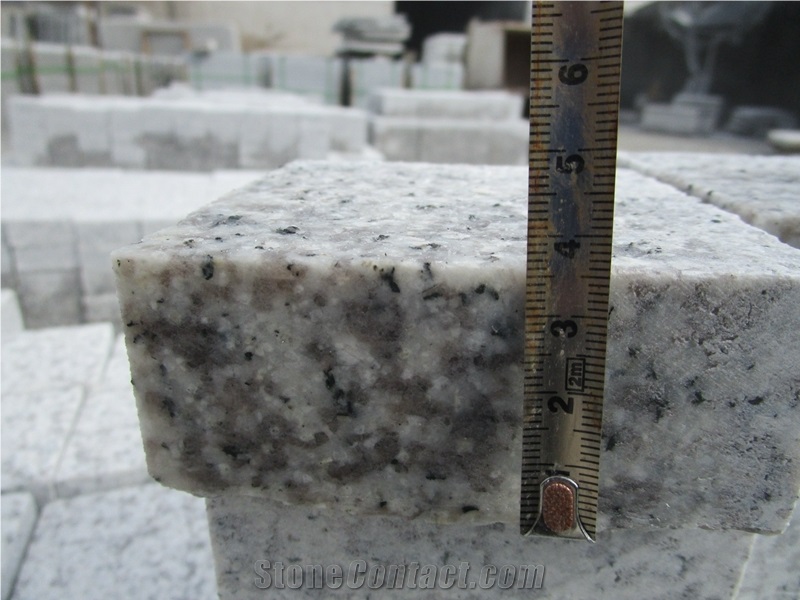 Flamed Paving Stone G655 Granite Cube Stone