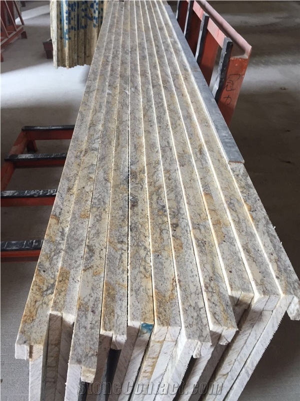 Ariston Gold Granite Kitchen Island Tops Factory Direct
