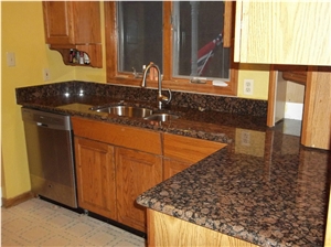 Custom Baltic Brown Granite Countertops
