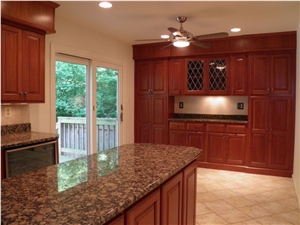 Custom Baltic Brown Granite Countertops