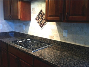 Custom Baltic Brown Granite Countertops