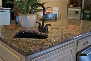 Custom Baltic Brown Granite Countertops
