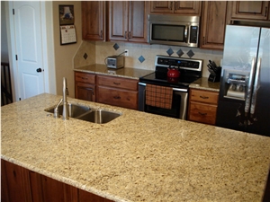 Giallo Ornamental Granite Kitchen Countertop/ Island Countertop