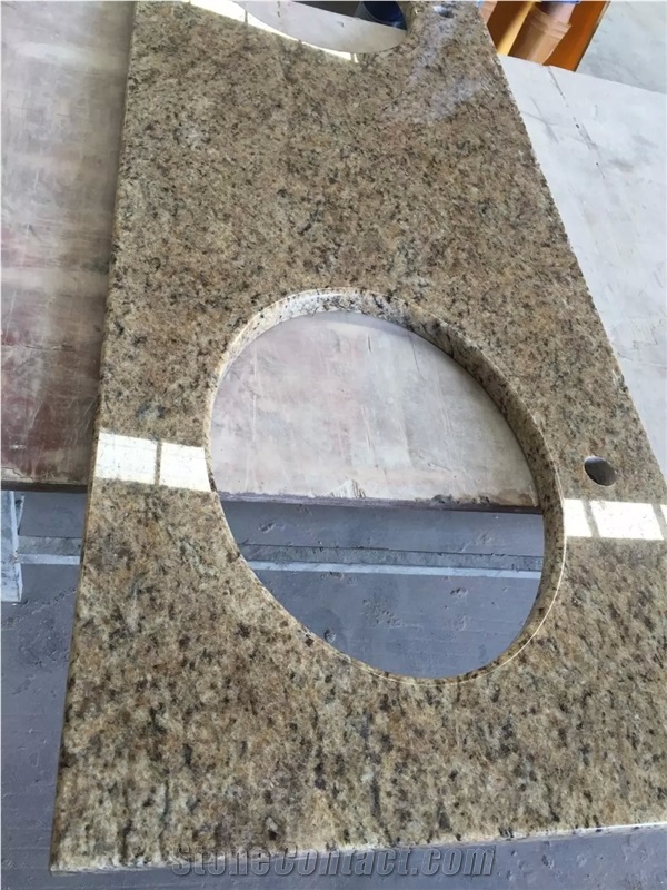Giallo Ornamental Granite Kitchen Countertop/ Island Countertop