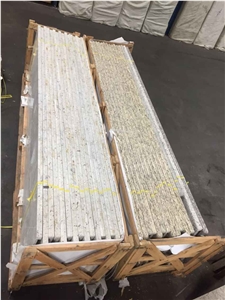 Polished Customized Bar Top Kitchen Worktops.River White Granite Kitchen Countertop Polished Customized Bar Top Kitchen Worktops.River White Granite Kitchen Countertop