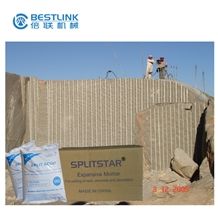 Big Hole Cracking Powder/Expansion Mortar for Quarry&Concrete Big Hole Cracking Powder/Expansion Mortar for Quarry&Concrete