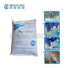 Noiseless Fragmentation Agent for Construction and Quarry
