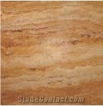 Travertine Brown tiles & slabs, polished travertine flooring tiles, walling tiles 