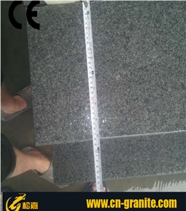Black China Granite G654 Surface Flamed Kerbstone Black Granite Stone Curbstone