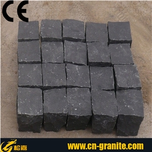 Black Stone Paver,Landscape Stone Paver,Garden Paving Stone,China Granite Cube Stone,Cheap Stone Pavers,Stone Flooring Covering,Basalt Cobble Stone,Black Cobble Stone,Split Finish Cobble Stone