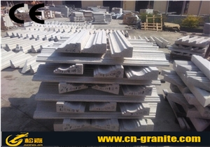 China Beige Granite Window Sills & Doors Polished Beige Granite Window Surround & Door Frame
