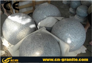 China Black Parking Ball, Polished Granite Parking Ball Chinese Black Granite Ball Parking Barriers China Granite Car Ball