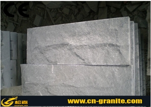 China Dark Grey G654 Mushroom Stone, Chinese Black G654 Natural Stone for Wall Cladding