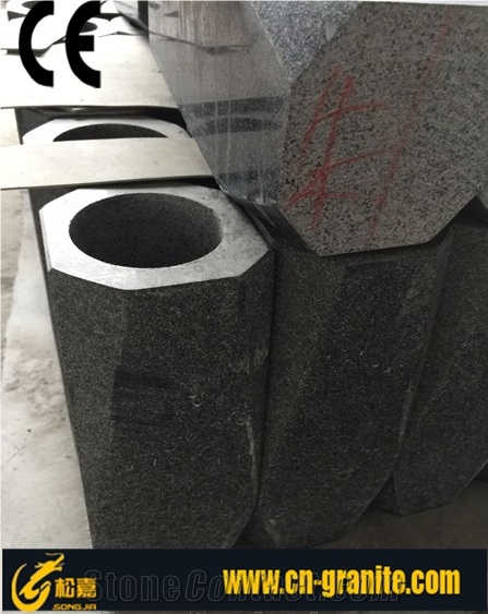 China Dark Grey Granite G654 Monument & Tombstone,Chinese Grey Granite Gravestone