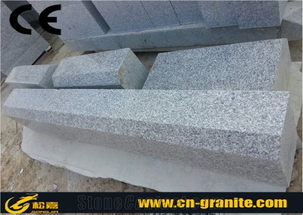 China Grey Granite G603 Driverway Curbstone/Kerbstone for Outside Landscape Granite Kerbstone Standard Kerbstone Sizes