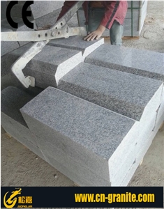 China Grey Granite G603 Driverway Curbstone/Kerbstone for Outside Landscape Granite Kerbstone Standard Kerbstone Sizes