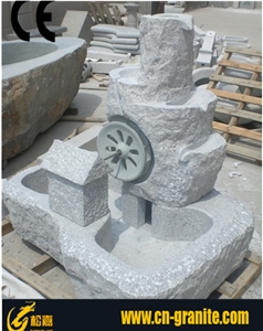 China Grey Granite G603 Water Fountains Floating Ball Fountain Drinking Fountain