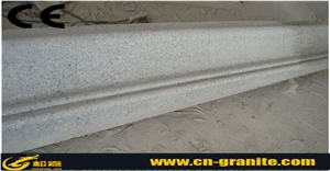 China Grey Granite G623 Curbstone Grey Chinese Stone for Kerbstone Mould for Concrete Kerbstone Granite Kerbstone