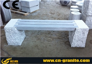 China Grey Granite Table & Bench for Garden Table Tennis Table Chinese Garden Bench
