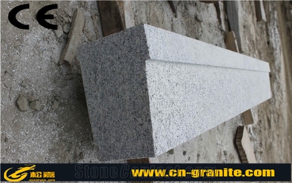 China Light Grey Granite G603 Wall Stone Corner Stone Kerbstone, Kerbstone Making Machine