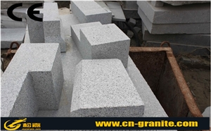 China Light Grey Granite G603 Wall Stone Corner Stone Kerbstone, Kerbstone Making Machine