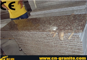 China Red Granite G687 Steps & Stairs,Chinese Pink Granite Hot Sales Staircase
