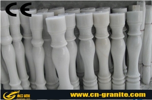 China White Marble Balustrade & Railing Stone,Han White Marble Stairsase Rails Ootdoor Home Balcony Handrail