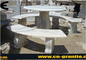 China White Marble Table & Bench Chinese Garden Table & Bench Common Rail Injector Test Bench