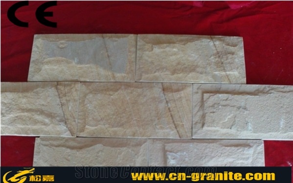 China White Sandstone Mushroom Stone Wall Cladding, Chinese White Mushroom Stone for Sell